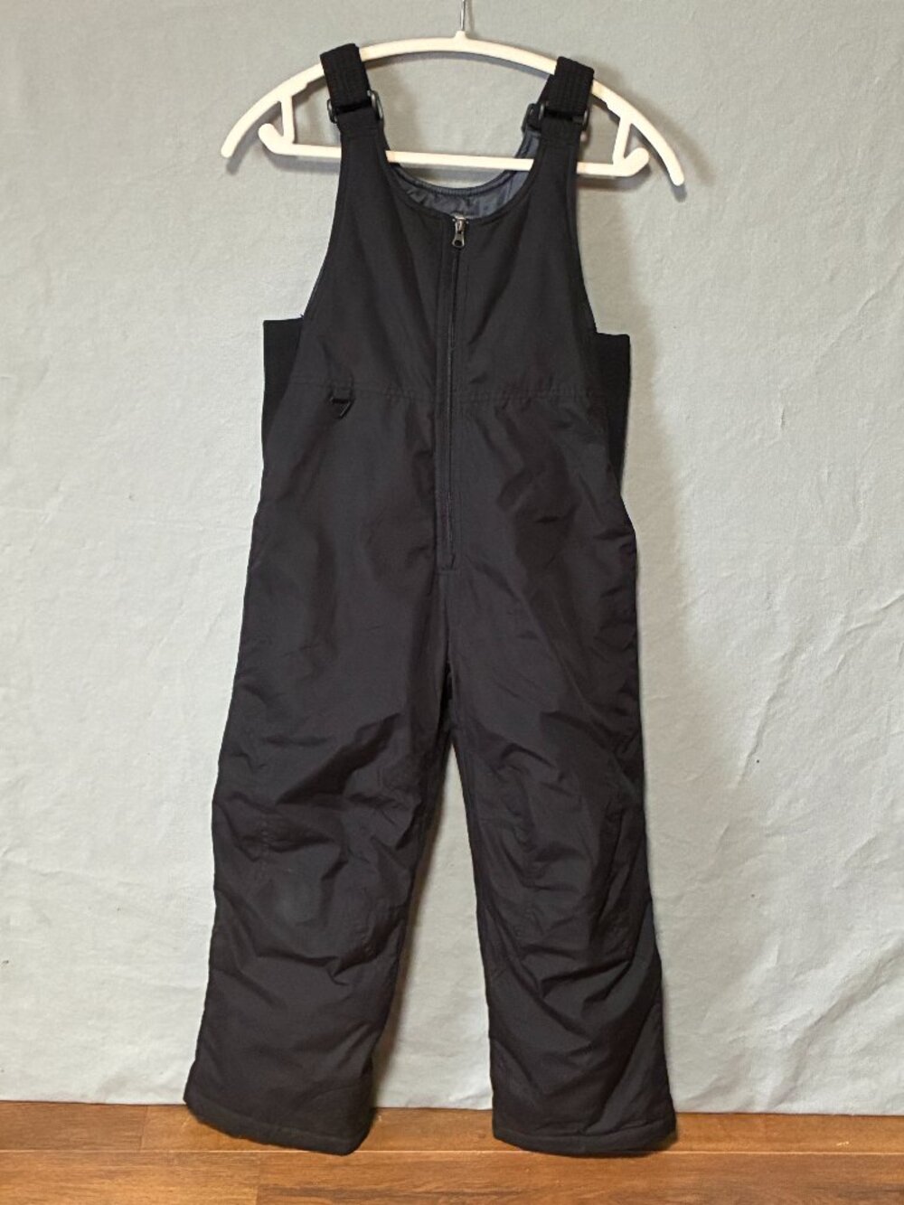 White Sierra Black Snow Bib Pants Youth S Polyester Insulated Ski Winter Outdoor